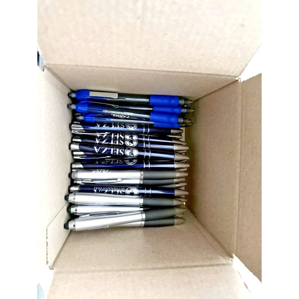 Bulk Lot of 75 Pens - Various Retractable Ballpoint Pens Office Supplies NEW